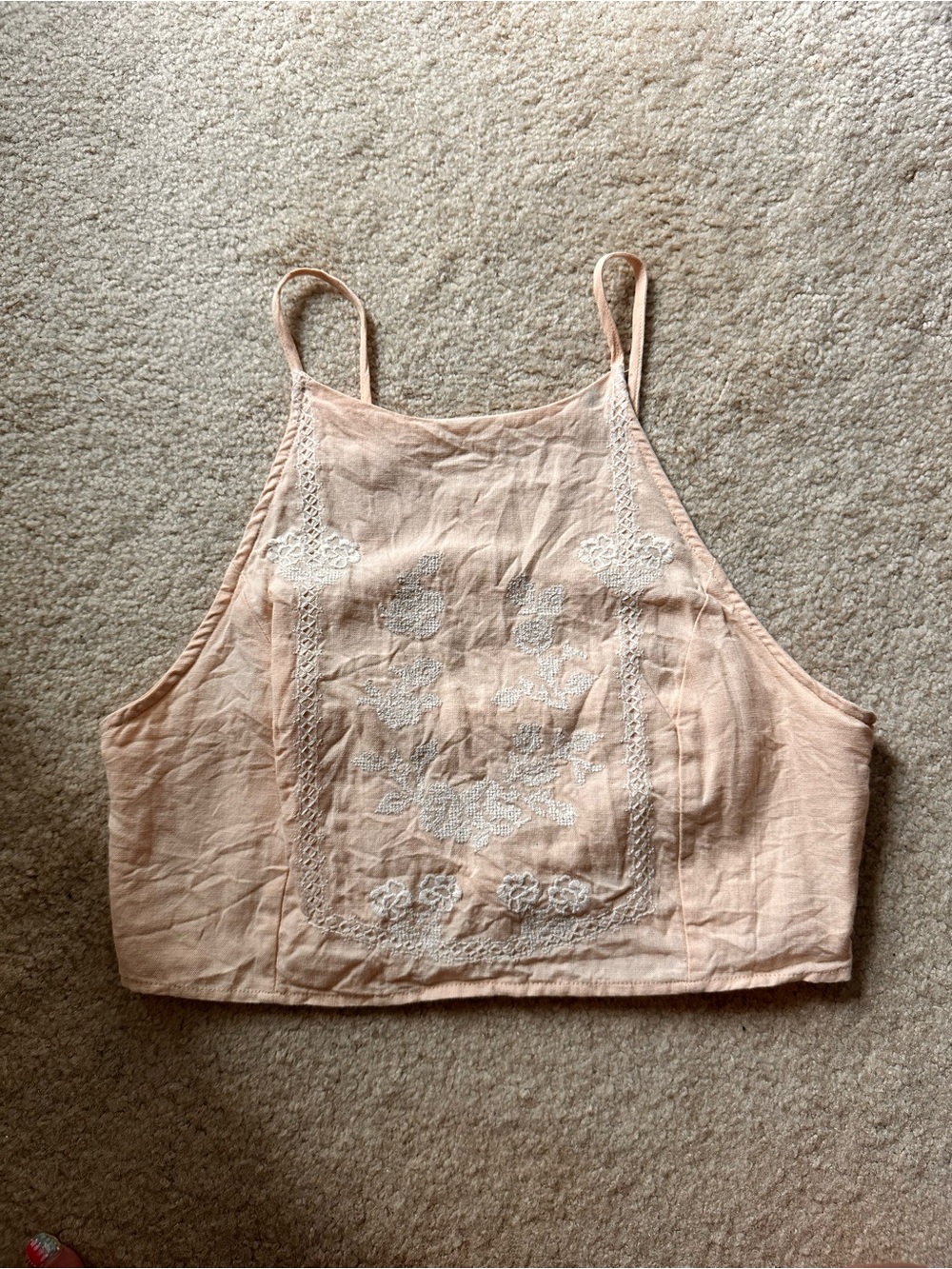 ZARA Tank Top Size Medium Cropped
